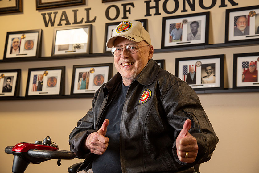 The Wall of Honor at Summit Glen